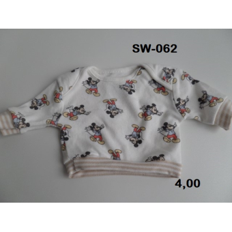 Sweater ecru met Mickey`s